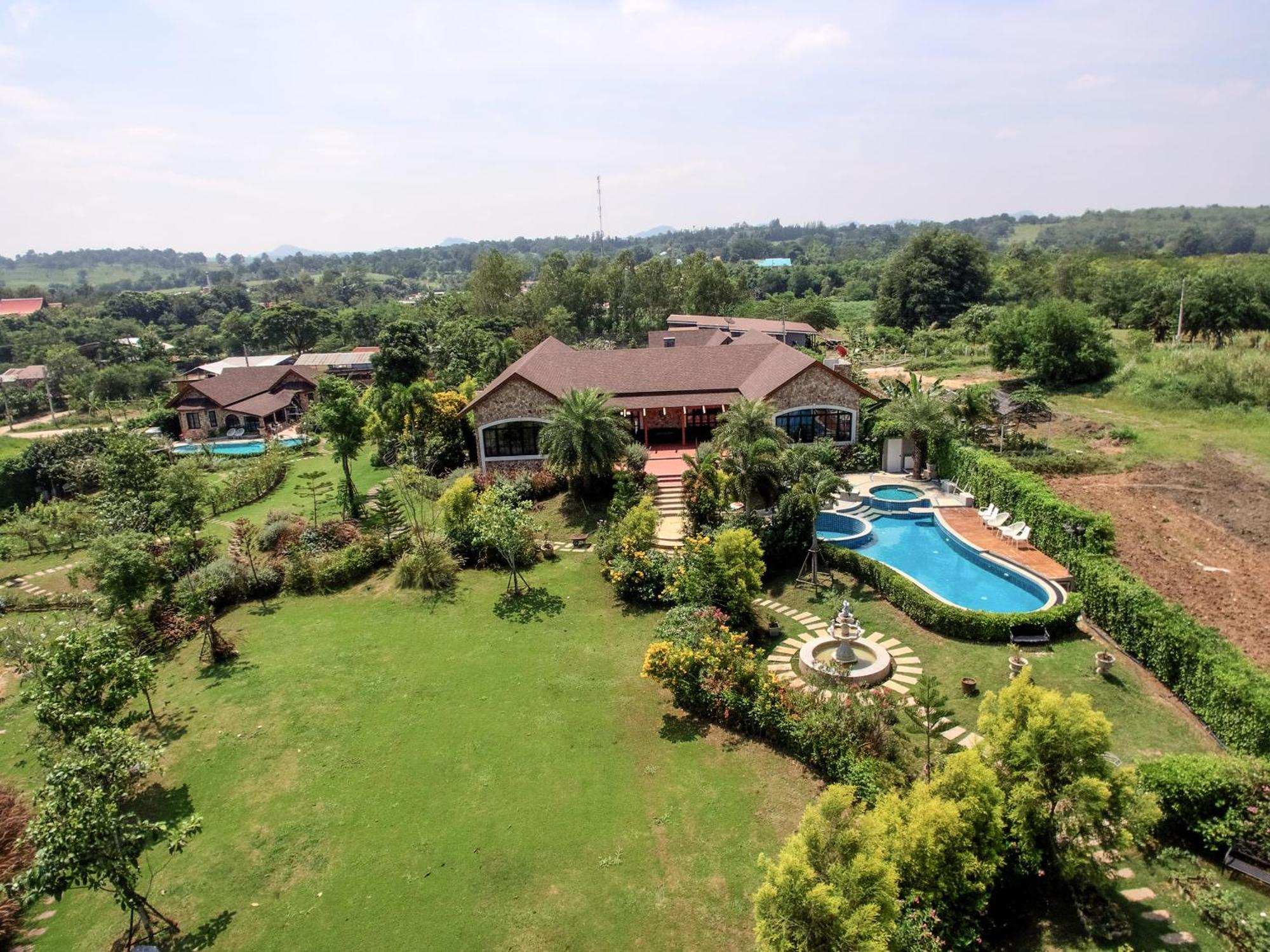 Chateau De Prim Khao Yai Ban Sap Phlu Exteriör bild