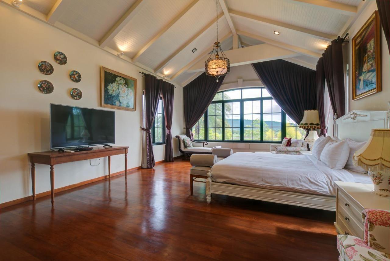 Chateau De Prim Khao Yai Ban Sap Phlu Exteriör bild